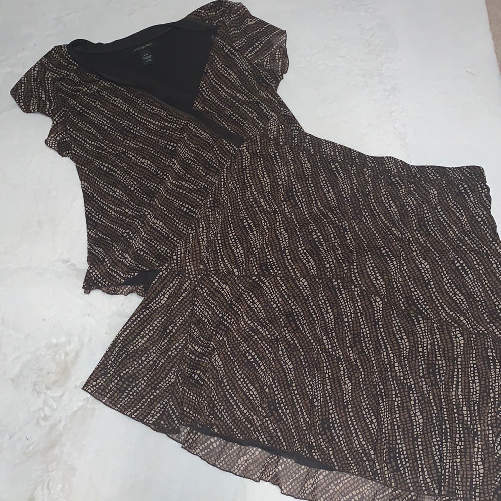 Size 3X / 22/24 Lane Bryant Matching Blouse & Skirt Set